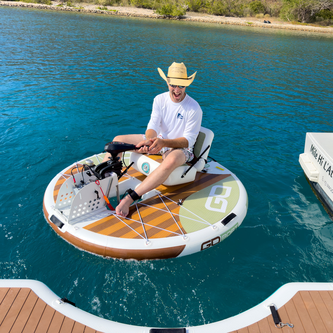 Back Packable Boat GoBoat the lightest and most compact boat on the planet!