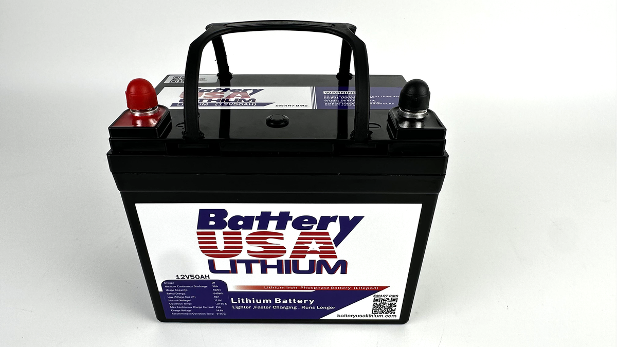 Battery USA Lithium 12v-50ah Battery USA "LB 12V-50AH"