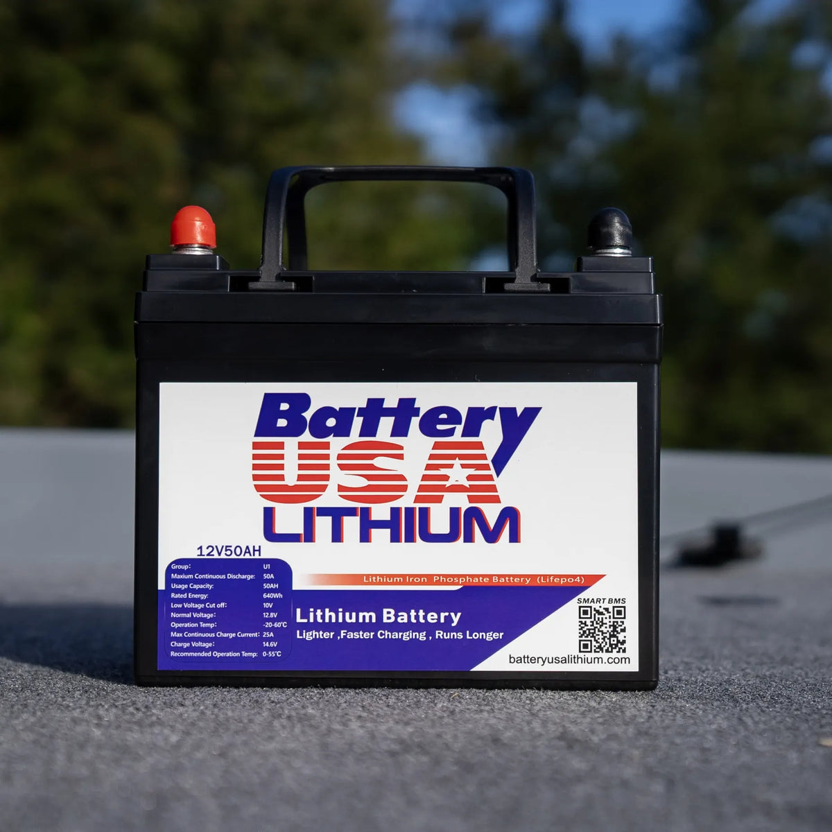 Battery USA Lithium 12v-50ah Battery USA "LB 12V-50AH"