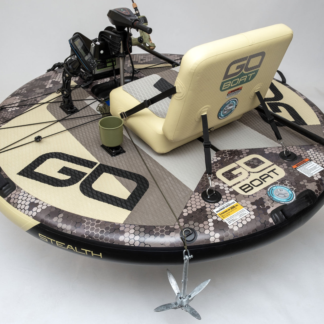 GoBoat 2.0 Stealth  Round Boat - GoBoat