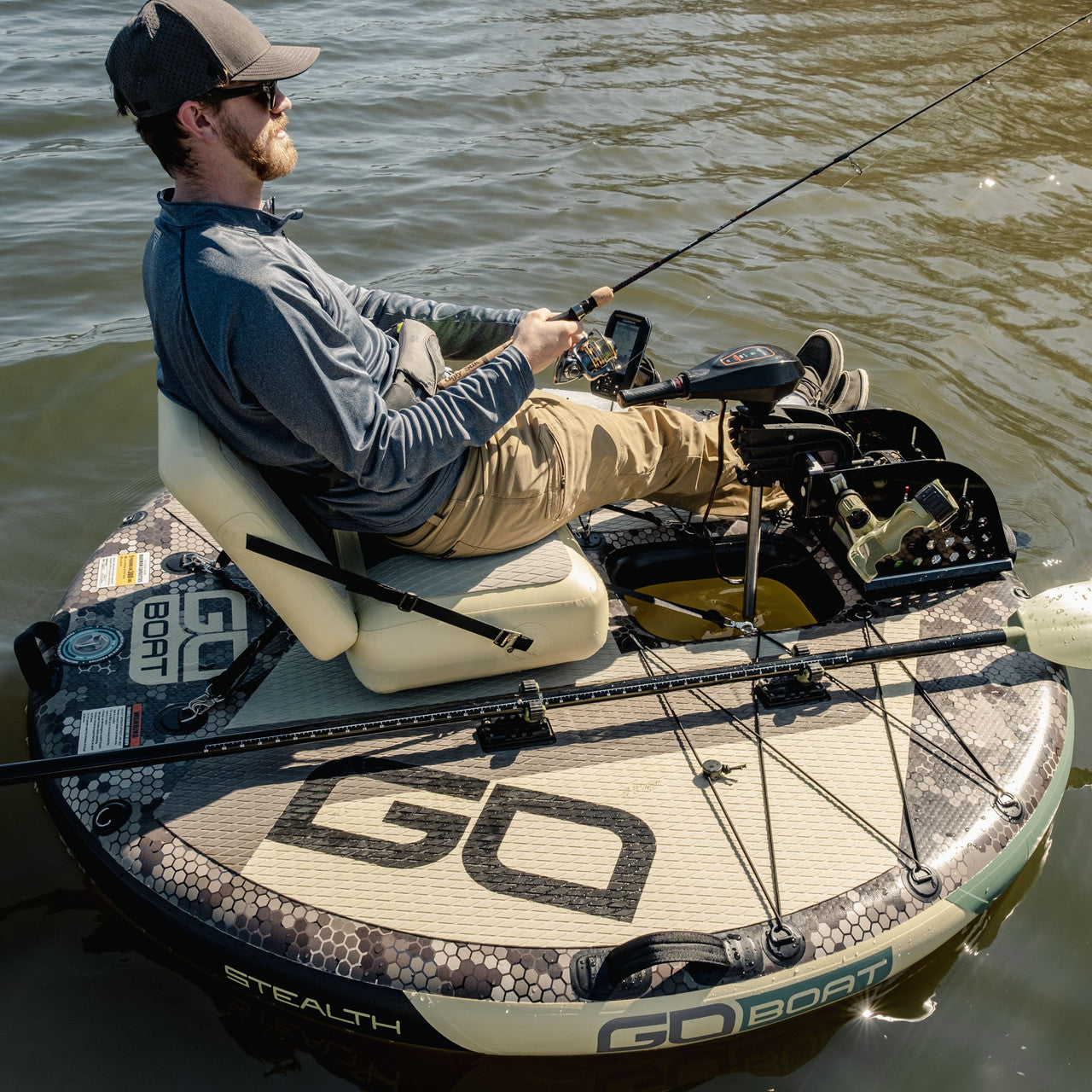 GoBoat 2.0 Stealth  Round Boat - GoBoat